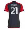 2023 24 25 MLS Toronto FC Soccer Jerseys Away Kaye Bernardeschi 2024 25 OSORIO Insigne Morrow Bradley Camisa de futebol Fãs de uniforme