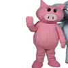 Elephant and Piggie Mascot Costume Adult Cartoon Postacie strój garnitur Zabawne zabawne przyjęcie ukończenia szkoły