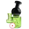 COOL Colorful Mini Thick Glass Bong Pipes Fortress Style Hookah Waterpipe Bubbler Filter Portable Innovative Herb Tobacco Cigarette Holder Smoking Handpipes DHL