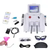 Senaste smärtfritt säkert hårborttagning och YAG -laser IPL Hår Ta bort 2 i 1 Portable Tattoo Removal Device Skin Rejuvenation With Q Switch