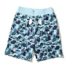 Designer Mens Shorts Femmes Shark Tendance Camouflage Motif Fitness Entraînement Pantalons de sport Lâche Respirant Mens Summer Outdoor Beach Pantalon court U4ny #