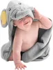 Blankets Swaddling Bamboo Baby Bath Hooded Towel Wash Set Hood Super Soft Infant Blanket born Bathrobe Babys Stuff 230915