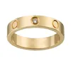 Anel de amor de prata de aço de titânio, homens e mulheres, joias de ouro rosa para amantes, anéis de casal, presente, tamanho 5-11, largura 4-6mm306q