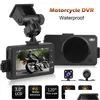 Autres accessoires de moto Mise à jour 3 pouces LCD SN Double caméras Mini 1080P DVR Caméra Enregistreur vidéo étanche avec moteur G-Sensor D DHSC5