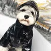 Vêtements de luxe pour chiens de compagnie doudounes manteaux de velours d'hiver chauds vêtements de marque de mode de haute qualité pour chiens de petite et moyenne taille 2314x