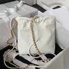10A MINI SAC À MAIN Designer sac à main en cuir véritable Caviar pièce d'or sac Hobo 20CM dame sac à bandoulière délicate imitation Super_bagss avec boîte YC015-7