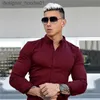 Felpe con cappuccio da uomo Felpe da uomo classiche a maniche lunghe tinta unita slim fit camicie eleganti basic autunno colletto rovesciato camicia formale da ufficio moda standardfit ufficio sociale