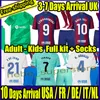 23 24 Komplette Kit-Sets Fußballtrikot MEMPHIS PEDRI ADAMA AUBA LEWANDOWSKI Fußballtrikot FERRAN ANSU FATI GAVI F. DE JONG DEST Erwachsene Kinder mit Socken BARCELONA