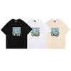 2023 Fashion Ubrania koszulki znamionowe TEE TOP GOOBSize Man Shorts S-xl Kith Tom i Jerry T-shirt Designer Mężczyźni Mężczyźni Kobiety swobodny krótkie rękawy Sesame Street Tee Vintage