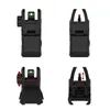 Foldable Fiber Optic Nylon Sights Flip Up Front and Back Sights Fiber Sights Back Up Sight Fit Picatinny Weaver Rails