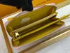 Luxury Bags Women Long Wallets Spliced Colored Embossed Zippy Wallets Designer Brand Ladies Lager Clutch Bags Card Bags Spring in the City Wallets Purses Pocket