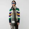 Kvinnor SACRF AC Cashmere Winter Scarf Scarves Filt Type Color Checkered Tassel Imitated LJ200915 RFP6