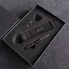 من جلد الغنم المتطرف من جلد الفراغ بالسيارات التلقائية Mechain keyyring keyring حامل مفتاح مناسبة لـ BMW M Car Key Case274i