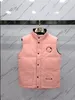 Canada Designer Down Vest Vestes de poche Parkas Fermeture à glissière à manches longues Badges Hommes Downs Manteau décontracté Canadian Goose Freestylecrew Tops Outwear Plusieurs Couleurs