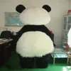 2019 clássico panda mascote traje urso mascote traje panda gigante traje da mascote 263g