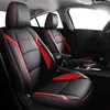 أغطية مقعد السيارة المخصصة لـ Mazda 3 Cars Protector Cover Whight Quality Leather Automobiles Luxury Non-Slip Auto AccoSories203Q