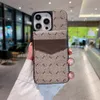 Luxus-Wallet-Smartphone-Hüllen für IPhone 15 14 13 13pro 12 12pro 11 Pro Max X Xs Xr 8 7 Plus Leder-Kartentaschenetui mit Blumendruck