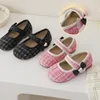Кроссовки, осенние детские туфли с бантом, детская брендовая модная обувь принцессы для малышей, кожаное платье для маленьких девочек, Мэри Джейн 230915