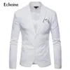 Mode coton lin été hommes confort blazer hommes nouvelle veste coupe ajustée costumes Blazers hommes qualité costume décontracté grande taille 4XL 201130339R