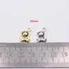 Charms Eruifa 20pcs Wholesale 3D Zinc Alloy Women's Necklace Earring Fashion Jewelry Handmade DIY Pendant 2 Colors