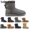 Verkaufe Real Australia 528 Hochwertige Kinder-Jungen-Mädchen-Kinder-Baby-warme Schnee-Teenager-Studenten-Winterstiefel CF23ss