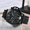 Montre à Quartz de luxe pour hommes, affaires, loisirs, six aiguilles, multifonction, calendrier lumineux