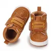 Eerste wandelaars geboren babyschoenen bruin thema veelkleurig jongens en meisjes casual sneakers zachte zool antislip peuter 230915