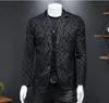 Весенние мужские костюмы Blazers Western Designer Men Men Classical Letter Print Blazer Осень роскошные изумки