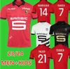 23 24 Maillots de football Stade Rennais Accueil Rennes maillot de foot 2023 2024 SULEMANA BOURIGEAUD TERRIER DOKU LABORDE SANTAMARIA hommes kit enfants maillots de football 9666