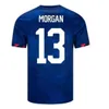 23 24 USWNT 4 estrelas Mulheres Futebol Jerseys Kit Morgan USMNT 2024 2023 Maillot Camisas de futebol América Kids Kits Treinamento Copa do Mundo