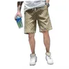 21ss Mens designer shorts pants Jacquard weave letter Men Pant Casual letters Trousers Khaki blue color 08265m