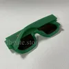 With Brand Logo Fashion Square Full Frame Sunglasses for Women or Men with Box