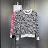 Французские дизайнерские женские трикотажные рубашки с вышивкой букв, удобная вязка, пуловер в классическом стиле, парижский свитер LUXURY Channel