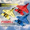 Flugzeugmodell RC Flugzeug SU35 2,4G mit LED-Leuchten Flugzeugfernbedienung Fliegenmodell Segelflugzeug EPP-Schaum Spielzeug für Kinder Geschenke VS SU57 Flugzeug 230915