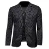 Designer Mode Homme Costume Blazer Vestes Manteaux Pour Hommes Styliste Lettre Broderie À Manches Longues Veste Décontractée