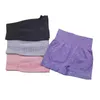 Pantaloni a due pezzi da donna T-shirt da yoga senza cuciture da donna Pantaloncini Set allenamento fitness femminile Camicie da allenamento in palestra Tuta sportiva a maniche corte