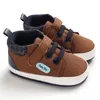 Eerste wandelaars geboren babyschoenen bruin thema veelkleurig jongens en meisjes casual sneakers zachte zool antislip peuter 230915