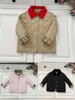 Дизайнерские комплекты одежды для мальчиков, коричневые куртки, зимняя теплая одежда для маленьких девочек, модная детская одежда, пальто на рост 100-160 см