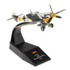 Modelo de aeronave modelo 1 72 escala Bf-109 / Me-109 modelo de aeronave de combate - réplica de avião de combate fundido - mini brinquedo decorativo 230915