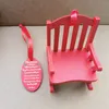 Christmas Wooden Craft Small Rocking Chair Commemorative Decoration A Chair Tag Set Christmas Tree Pendant Scene Decoration