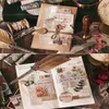 Gift Wrap 50PCS Journal Diary Retro DIY Art Museum Fragment Decorative Material Paper Collage