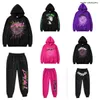 Spider Survêtement Designer Mens 555 Sp5der Sweat-shirt Homme Pull Young Thug 555555 Sweats à capuche Femmes Rose Spiderspider 555 Spider Survêtements Sweatshirts Costumes