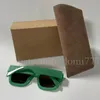 With Brand Logo Fashion Square Full Frame Sunglasses for Women or Men with Box