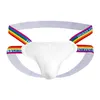 Alta qualidade sexy roupa interior masculina jockstrap carta briefs tanga sólida calcinha masculina malha tangas e g cordas sexy gay sexi unde299t