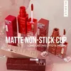 True Red Matte Liquid Lipstick 6 Färger Velvet Lip Glaze Waterproof Natural Long varaktigt Lipgloss Moisturizer Lip Gloss