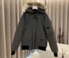 Designer Goosie Down Jacket CG Winter Fit Warm Canadas Luxury Jackets Ruff Men Winter Warm Goosing Coat Exterior Unisex Size 33w