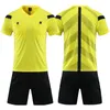 Other Sporting Goods Professional Soccer Referee uniform Men Turndown soccer referee shirts Football Referee Clothes Short Sleeve Jersey 5 Colors 230915