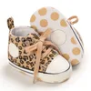 First Walkers Baby Shoes Boys and Girls Fashion Leopard Print Canvas Classic Casual Sports Born Star Walker Soft Sole Non Slip 230915