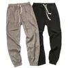 Pantalon de jogging cargo pour hommes, pantalon de jogging de styliste d'été, marque solide, mince, décontracté, ample, grande taille 5xl, pantalon de survêtement304K