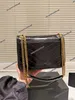 designväska kvinnor plånbok svart handväska kaviar väskor guldkedja väska klassisk klaff designer axel väska lyx crossbody designer väskor woc satchel mode 25 cm 28 cm